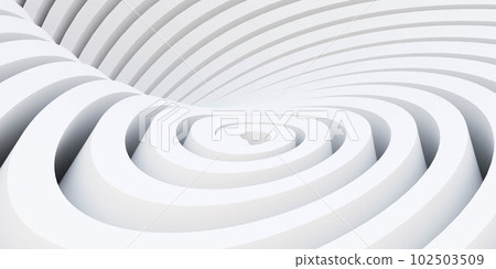 abstract white background with a hypnotic spiral design 3d render illustration abstract white background with a hypnotic spiral design 3d render illustration 102503509
