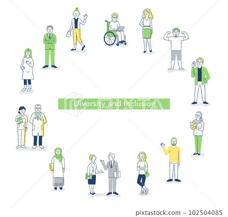 Image circle of diversity 102504085