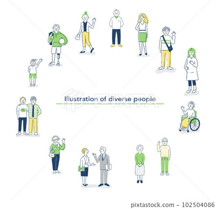 多樣性圖像圈 102504086