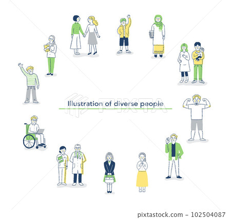 Image circle of diversity 102504087