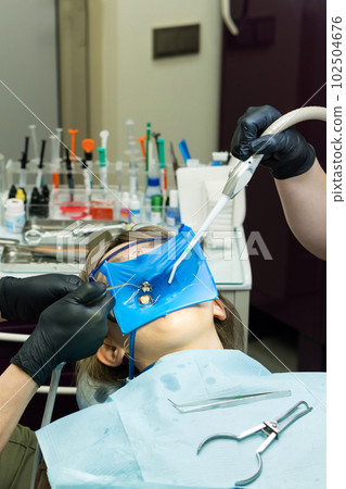 Restoration chewing surface with photopolymer 102504676