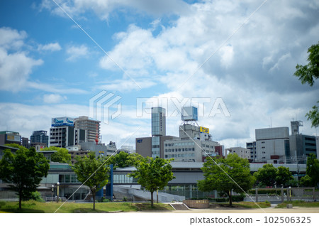 城市天空藍天 102506325