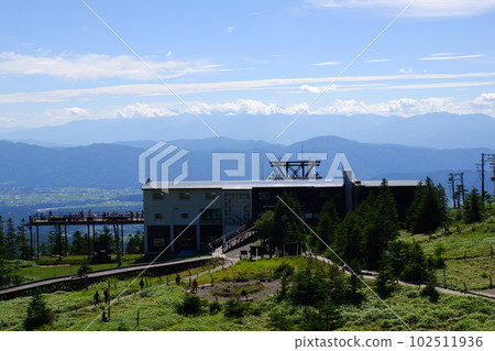 Mountaintop station of Kita Yatsugatake ropeway 102511936