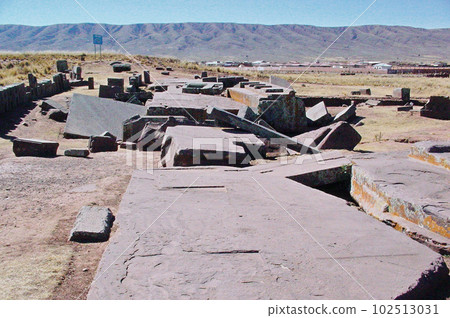 Bolivia Tiwanaku Ruins Bolivia Tiwanaku Ruins 102513031