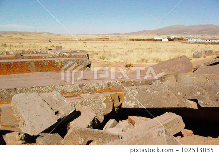 Bolivia Tiwanaku Ruins Bolivia Tiwanaku Ruins 102513035
