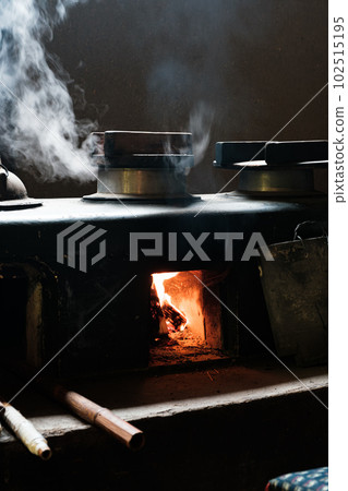 Furnace of an old private house Furnace of an old private house 102515195