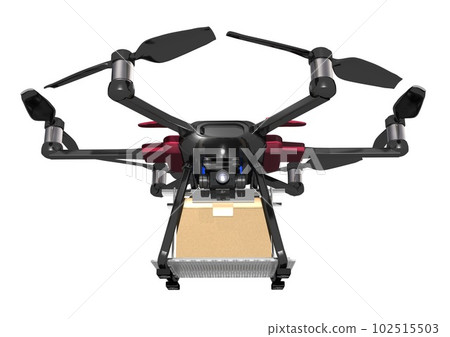 單人送貨無人機(3DCG圖像) 單人送貨無人機(3DCG圖像) 102515503