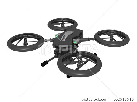 最新的無人機單元(3DCG 圖像) 最新的無人機單元(3DCG 圖像) 102515516