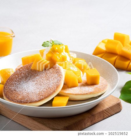 芒果 舒芙蕾 鬆餅 日式 甜點 點心 Mango Souffle Pancake スフレパンケーキ 芒果 舒芙蕾 鬆餅 日式 甜點 點心 Mango Souffle Pancake スフレパンケーキ 102515652