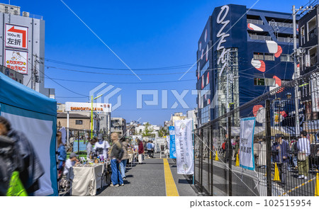 Cityscape of Shimokitazawa, Tokyo flea market Cityscape of Shimokitazawa, Tokyo flea market 102515954