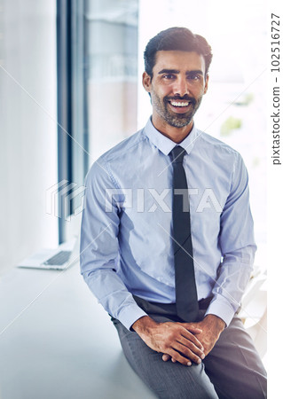 Your potential to excel is greater than you think. Portrait of a corporate businessman in an office. 102516727