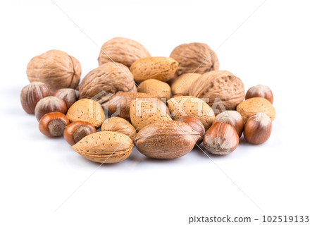 Variety of Mixed Nuts Variety of Mixed Nuts 102519133