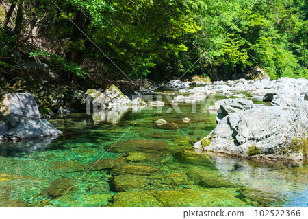 Yasui Valley (Niyodo Blue): Otomegawara 102522366