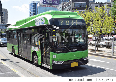 韓國首爾城市公交車(EV公交車) 韓國首爾城市公交車(EV公交車) 102524624