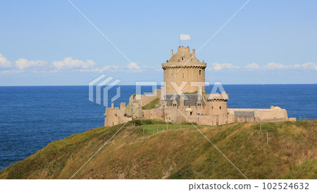 Medieval Fort La Latte, Cap Frehel, Brittany. Medieval Fort La Latte, Cap Frehel, Brittany. 102524632