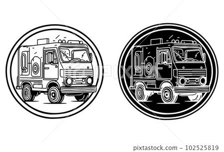 Fast shipping delivery truck flat vector icon,Fast delivery truck icon. Fast shipping,Simple truck silhouette, Delivery icon 102525819