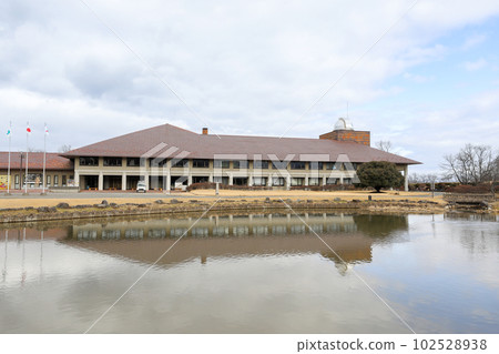 長野縣 長野市 冬季 長野市博物館 102528938