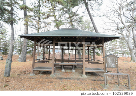 Nagano Prefecture Nagano City Winter Hachiman Shrine Anzaisho 102529089