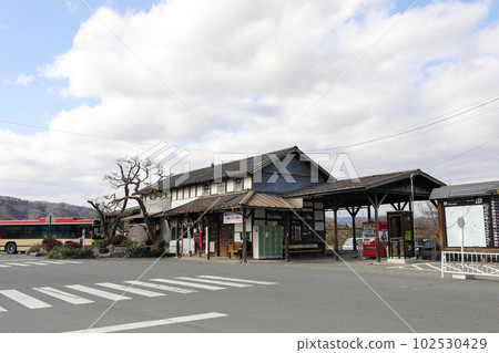 Nagano Prefecture Nagano City Winter Old Matsushiro Station Nagano Prefecture Nagano City Winter Old Matsushiro Station 102530429