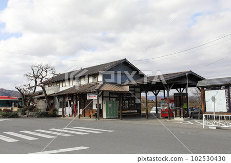 Nagano Prefecture Nagano City Winter Old Matsushiro Station Nagano Prefecture Nagano City Winter Old Matsushiro Station 102530430