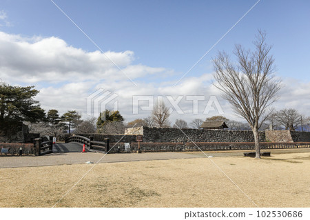 Nagano Prefecture Nagano City Winter Matsushiro Castle Nagano Prefecture Nagano City Winter Matsushiro Castle 102530686