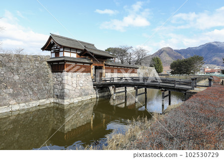 Nagano Prefecture Nagano City Winter Matsushiro Castle Nagano Prefecture Nagano City Winter Matsushiro Castle 102530729
