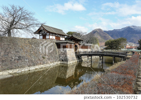 Nagano Prefecture Nagano City Winter Matsushiro Castle Nagano Prefecture Nagano City Winter Matsushiro Castle 102530732