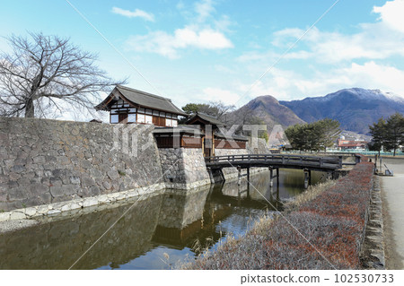 長野縣 長野市 冬季 松代城 102530733