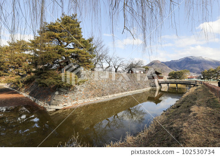 Nagano Prefecture Nagano City Winter Matsushiro Castle Nagano Prefecture Nagano City Winter Matsushiro Castle 102530734