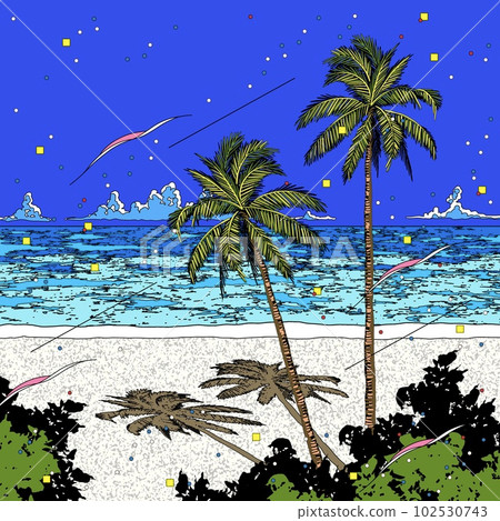 city pop illustrations 102530743