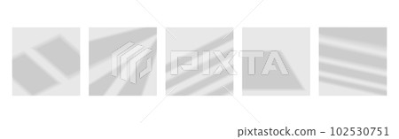 Overlay Shadow Effects and Light from the Window Vector Set. 102530751