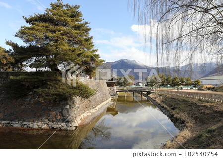 Nagano Prefecture Nagano City Winter Matsushiro Castle Nagano Prefecture Nagano City Winter Matsushiro Castle 102530754