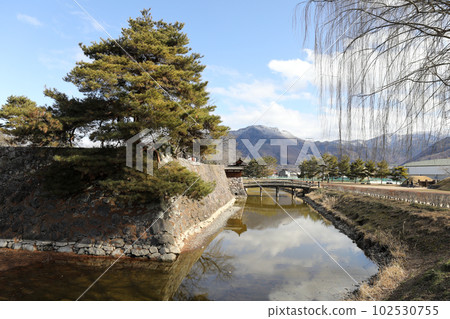Nagano Prefecture Nagano City Winter Matsushiro Castle Nagano Prefecture Nagano City Winter Matsushiro Castle 102530755