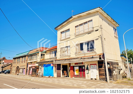 Scenery of Mashike Town, Hokkaido Furusato Historical Street 102532575