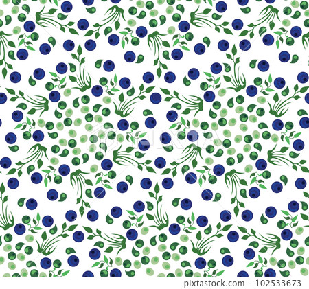 vector, pattern, berries 102533673