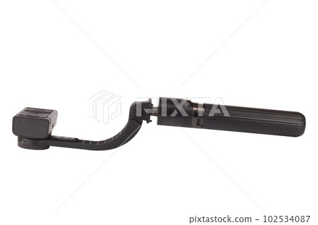 selfie stick isolated on white background selfie stick isolated on white background 102534087