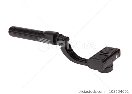 selfie stick isolated on white background selfie stick isolated on white background 102534091