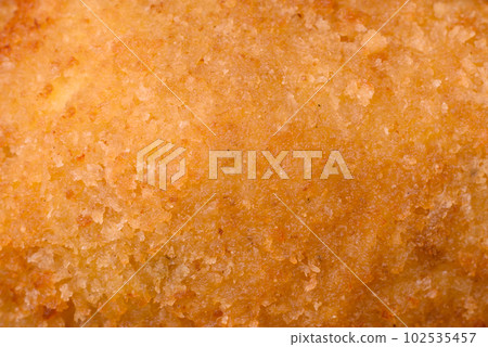 Delicious baked cutlet breaded with spices, salt and herbs Delicious baked cutlet breaded with spices, salt and herbs 102535457