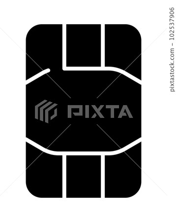 ic芯片剪影 ic芯片剪影 102537906