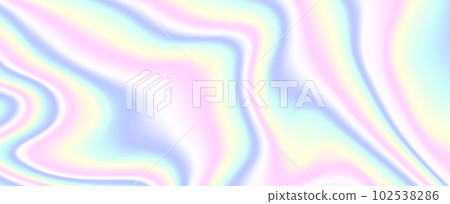 Holographic background iridescent hologram Vector Image