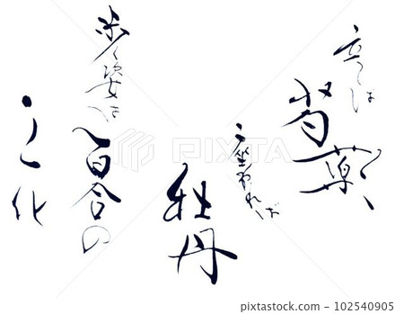 站著一株牡丹,坐著一株牡丹。 站著一株牡丹,坐著一株牡丹。 102540905