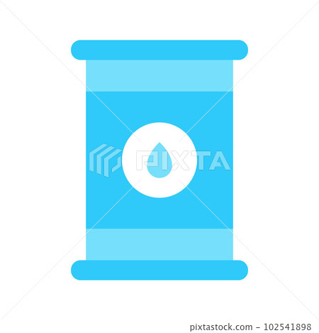 Oil Drum icon vector image. Suitable for mobile apps, web apps and print media. Oil Drum icon vector image. Suitable for mobile apps, web apps and print media. 102541898