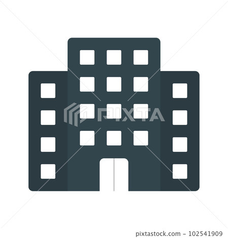 Office Building icon vector image. Suitable for mobile apps, web apps and print media. Office Building icon vector image. Suitable for mobile apps, web apps and print media. 102541909