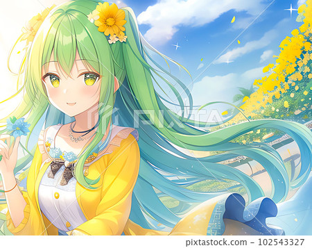 Cute Girl Illustration, Anime, Manga, Japan, Cute, Moe, Women, Kawaii, Illustrations 102543327