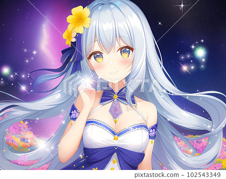 可愛的女孩插圖，動漫，漫畫，日本，可愛，萌，女性，卡哇伊，插圖 102543349