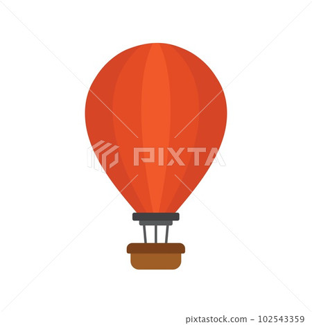 Hot Air Balloon icon vector image. Suitable for mobile apps, web apps and print media. Hot Air Balloon icon vector image. Suitable for mobile apps, web apps and print media. 102543359