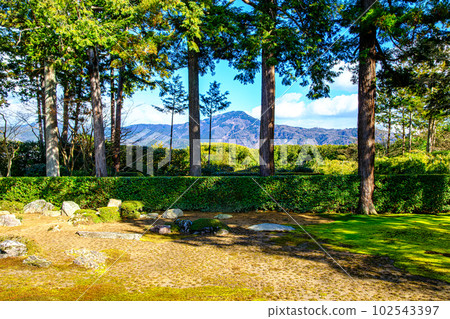 京都、洛北圓通寺借景 京都、洛北圓通寺借景 102543397