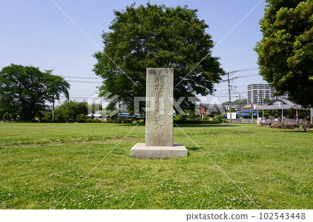 國家史蹟 相模國分寺遺址 石柱 102543448