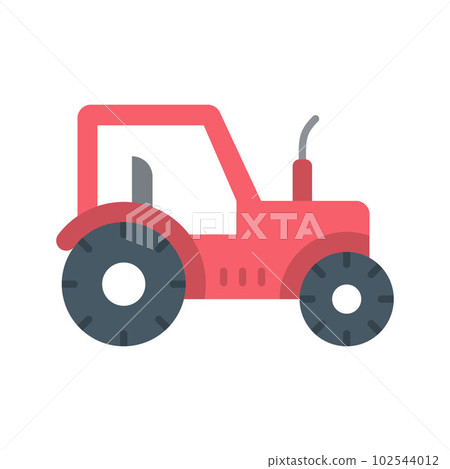 Farm Vehicle icon vector image. Suitable for mobile apps, web apps and print media. 102544012