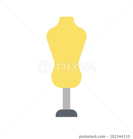 Dummy icon vector image. Suitable for mobile apps, web apps and print media. 102544153